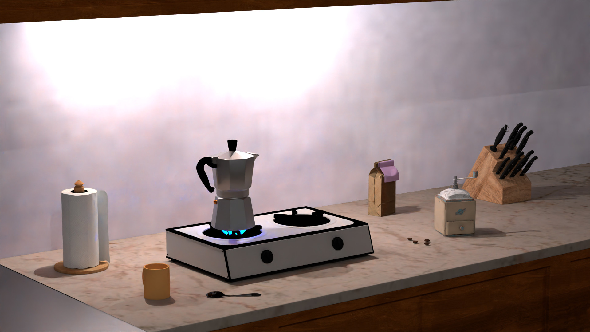 Noisy Kitchen Render