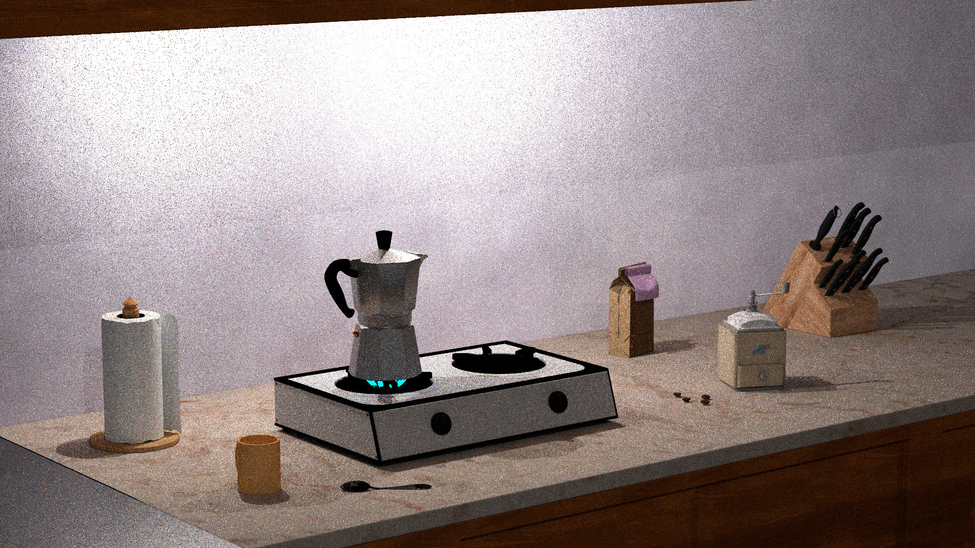 Noisy Kitchen Render