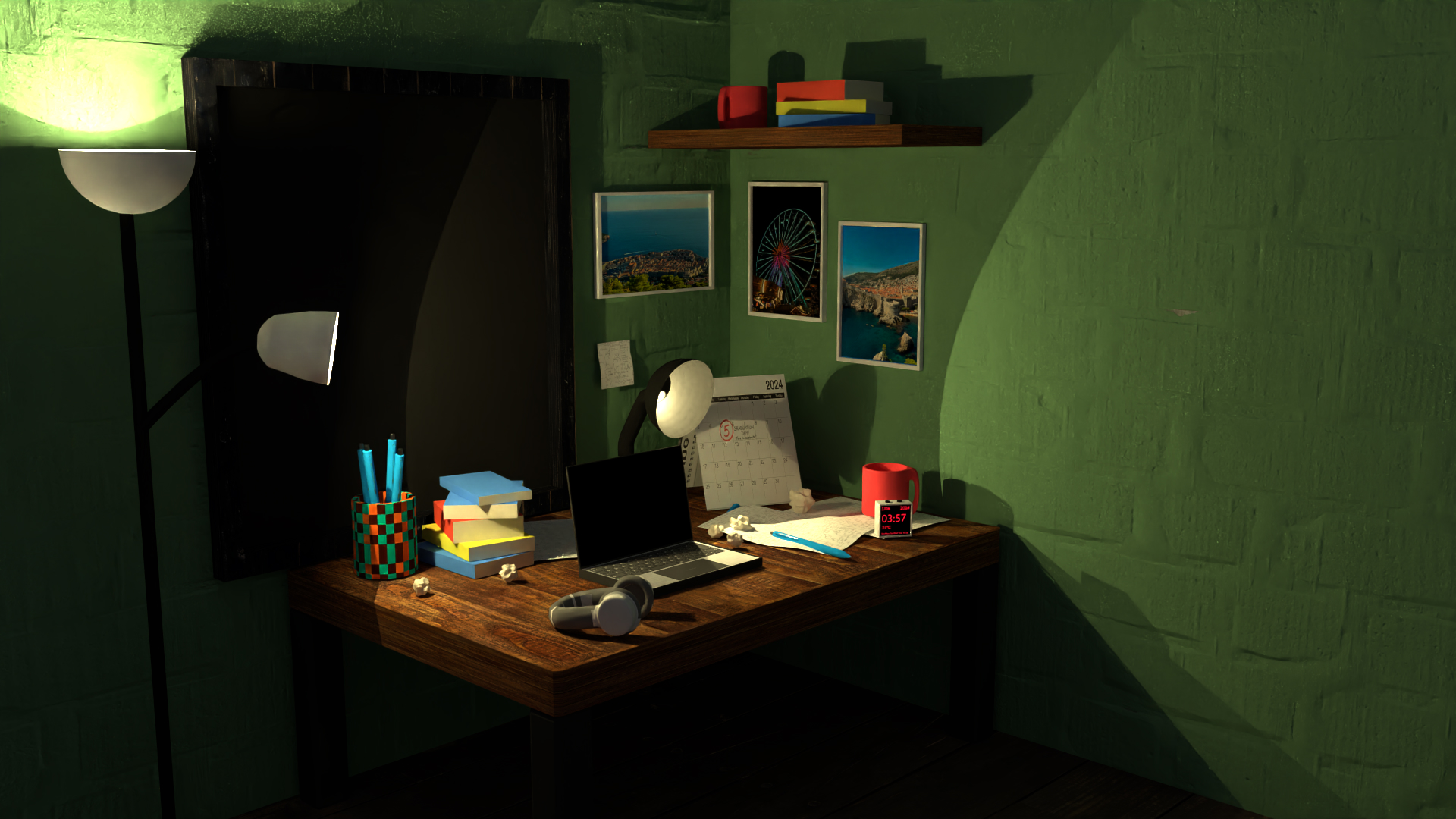 Final Scene Render