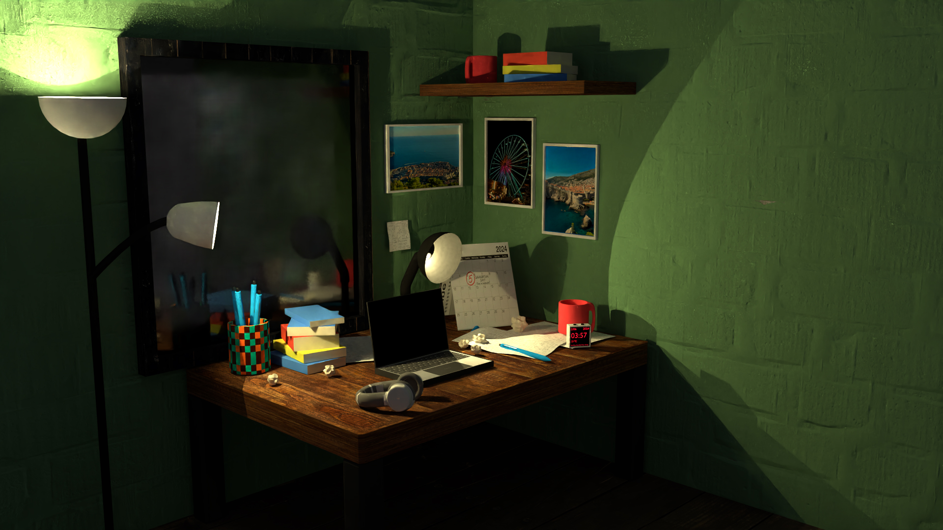 No background on window