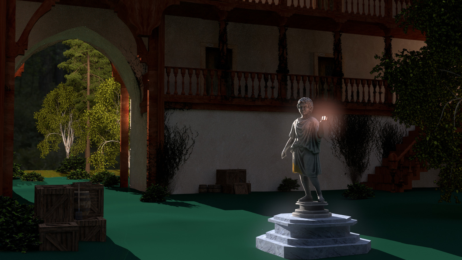 First Lightwave Render