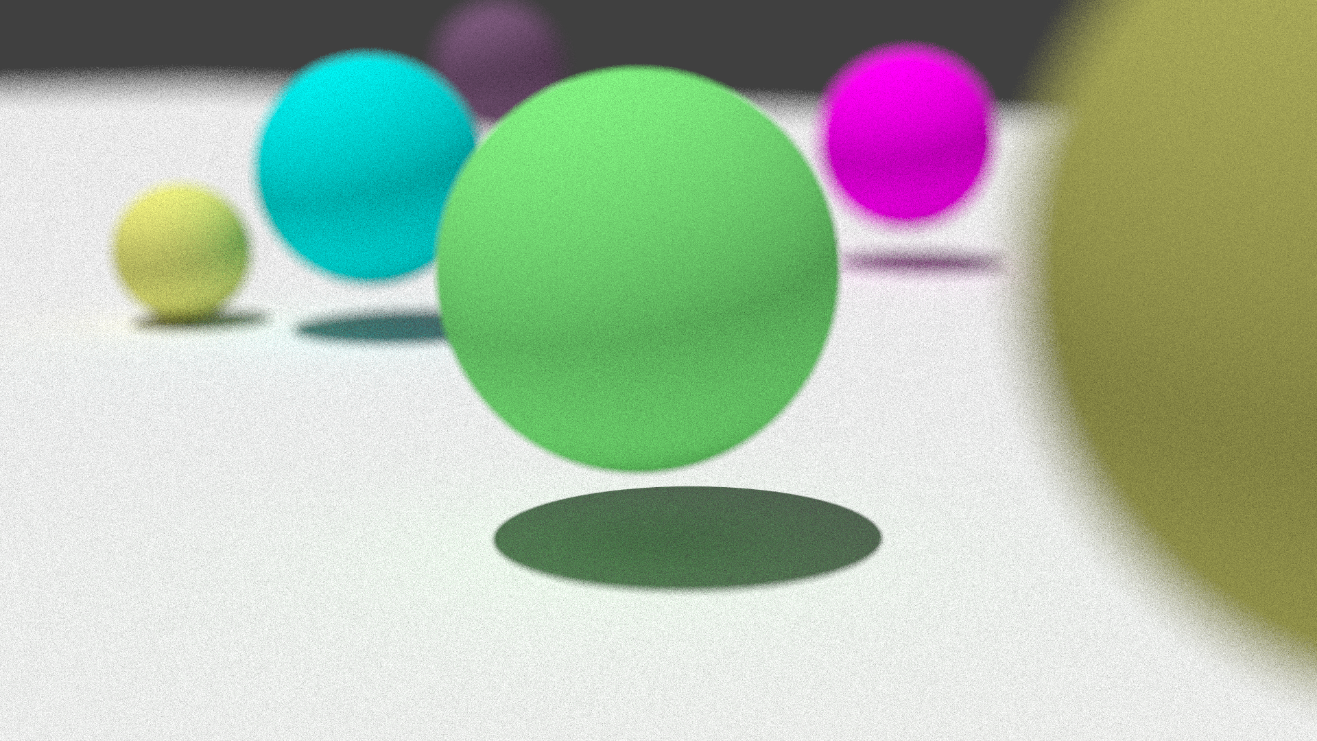 Projective Camera with DoF
