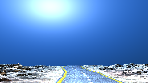 Road in the Desert
