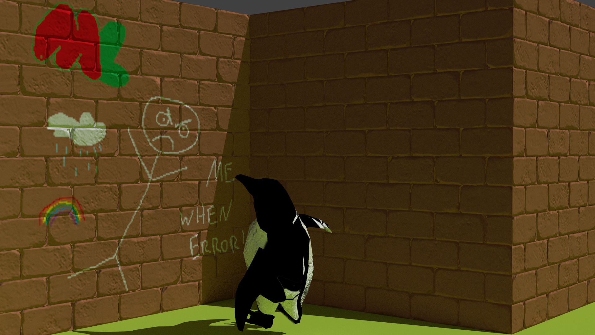 Example scene for Shading Normals