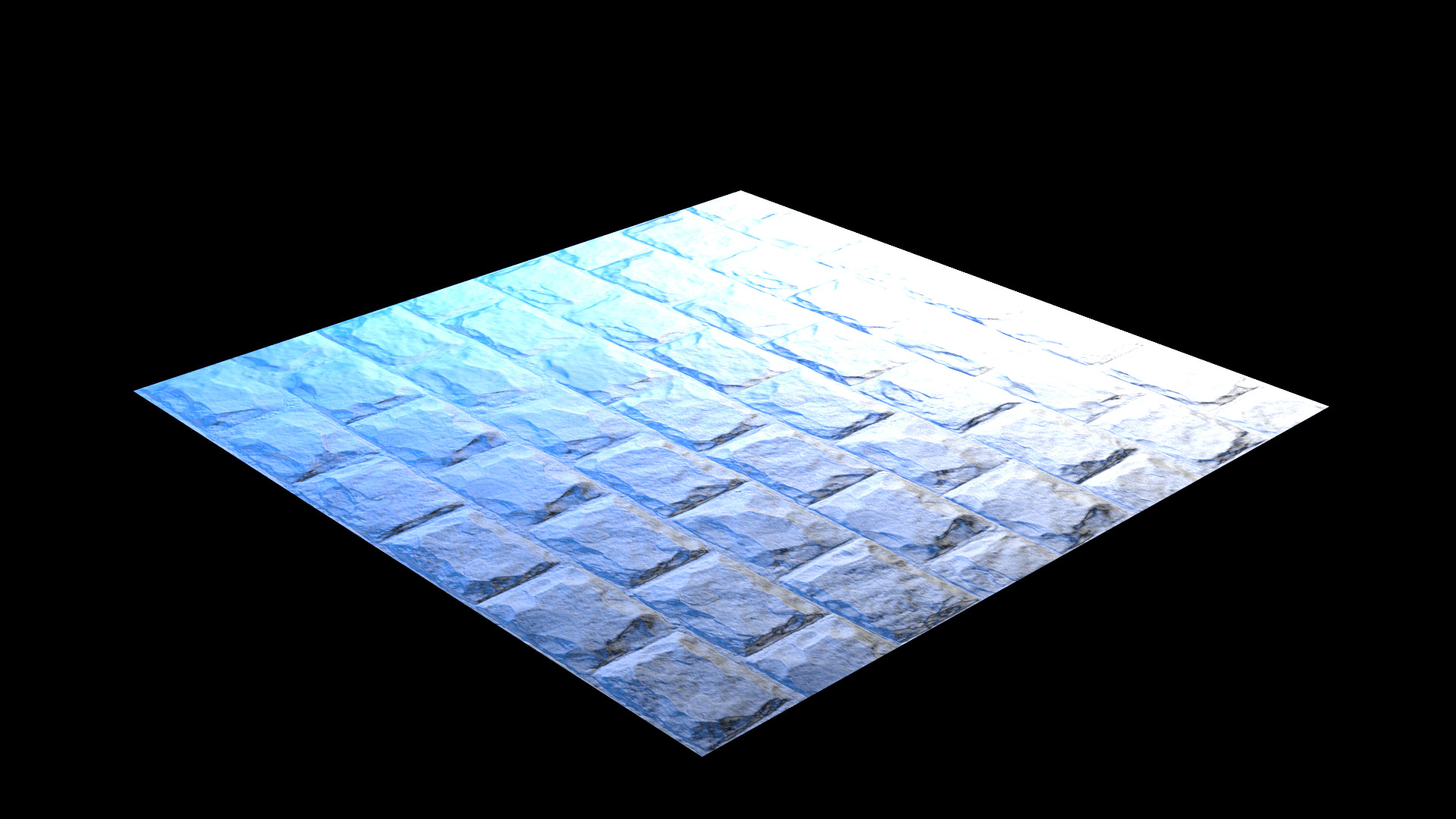 Scene with normal mapping