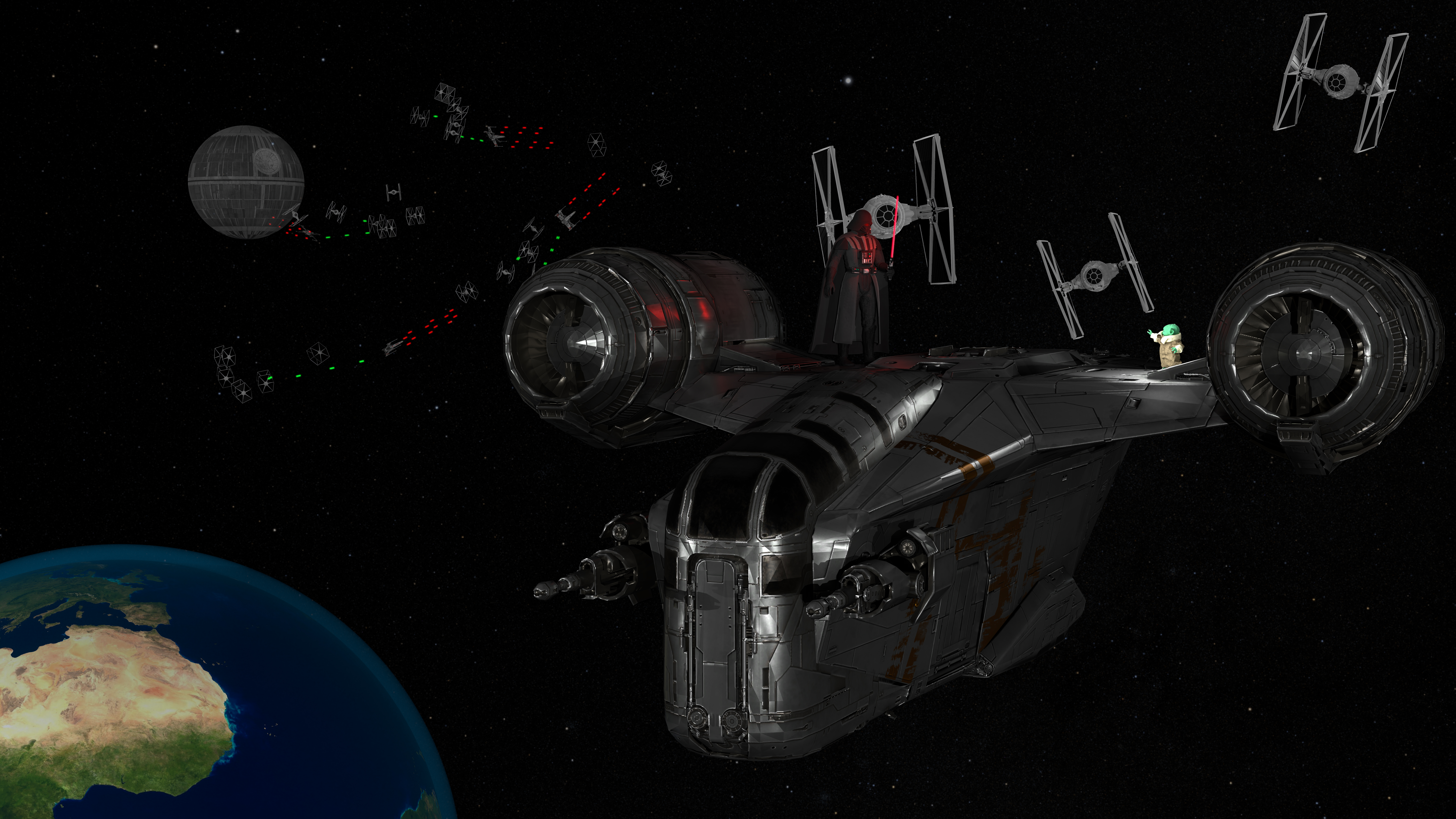 A Fight in the Skies