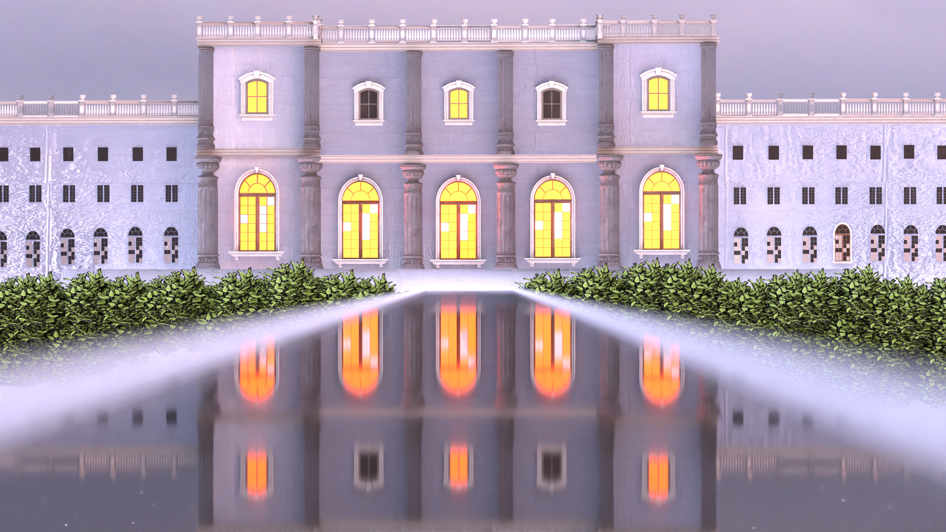 Twilight at the Durbar