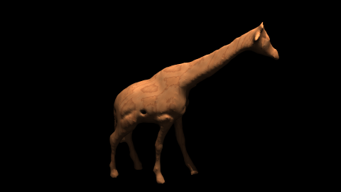 Wooden Giraffe
