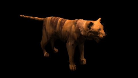 Wooden Tiger