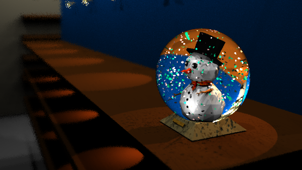 Lonely Snowman